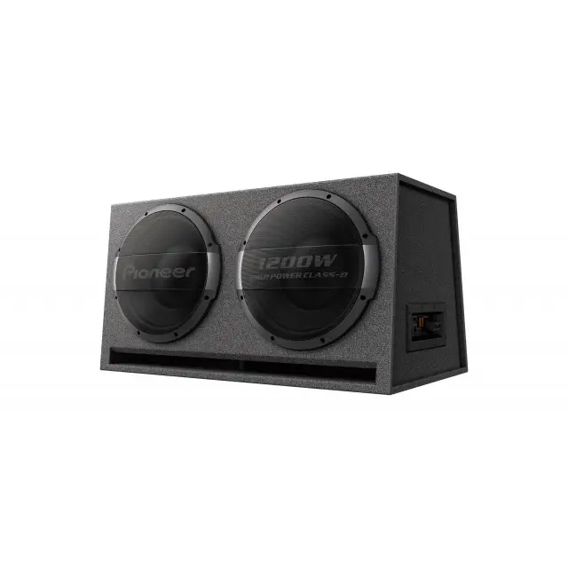 Authentique Caisson de basses double intégré pour Pioneer TS-WX1220AH