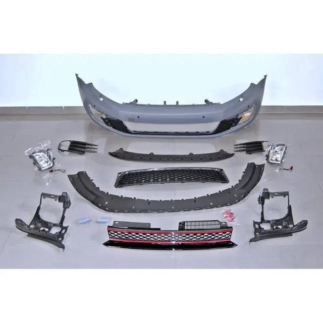 Pare-choc Avant pour Volkswagen Golf VI GTI 2008-2012 en ABS Achat Immédiat