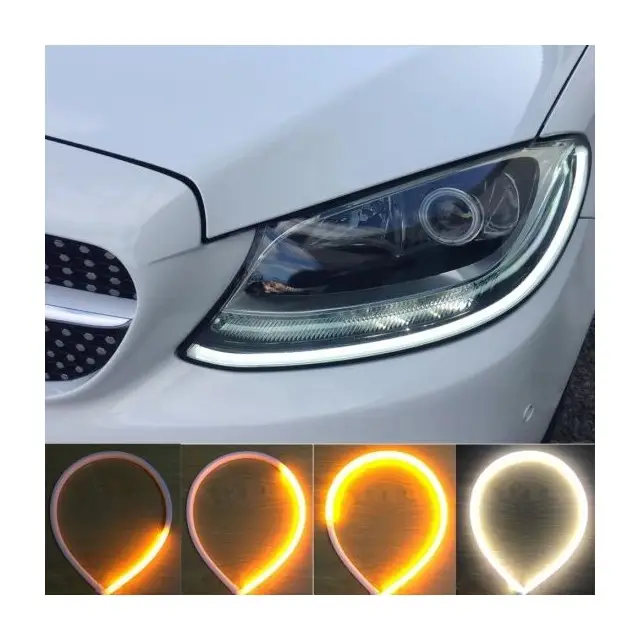Ruban LED Flexible Étanche IP65 Feux Jour Clignotant Pour Voiture Nouveauté