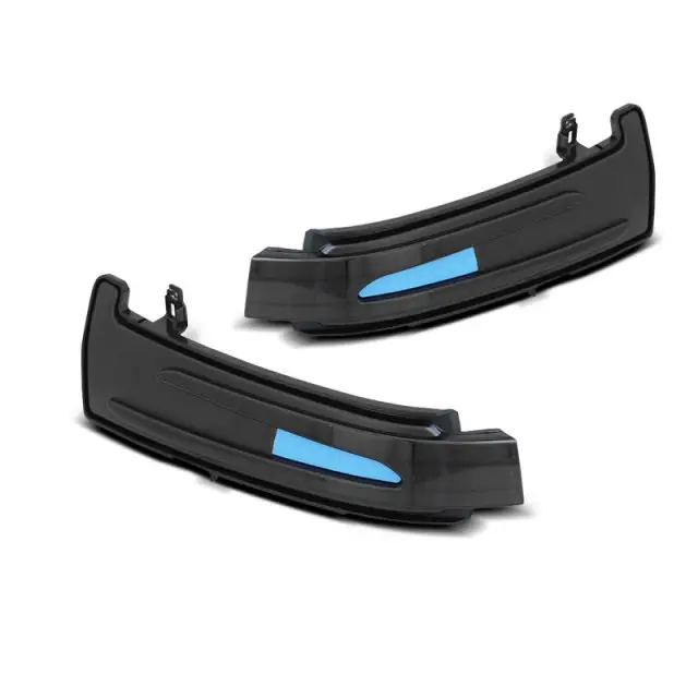 Direction Latérale Miroir Fumé LED pour Mercedes W204 W212 W176 W221 W166 X204 Solde