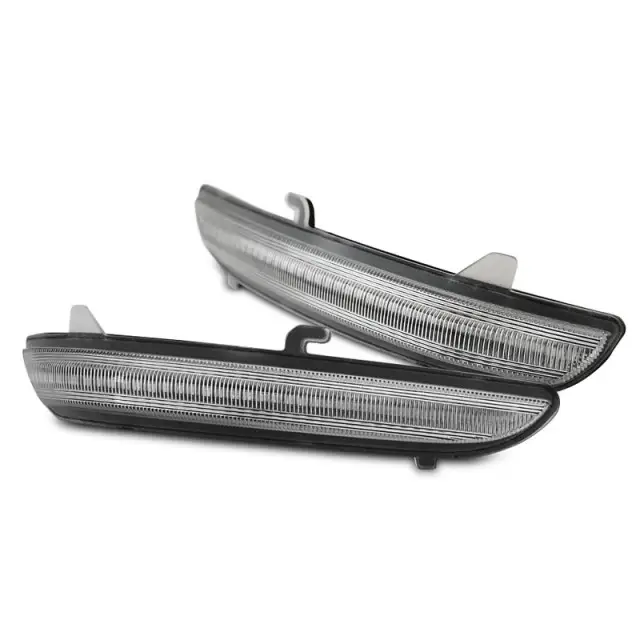Jusqu’à Épuisement Des Stocks Direction Latérale Miroir LED Blanc pour Peugeot 208 2008 Citroën C3