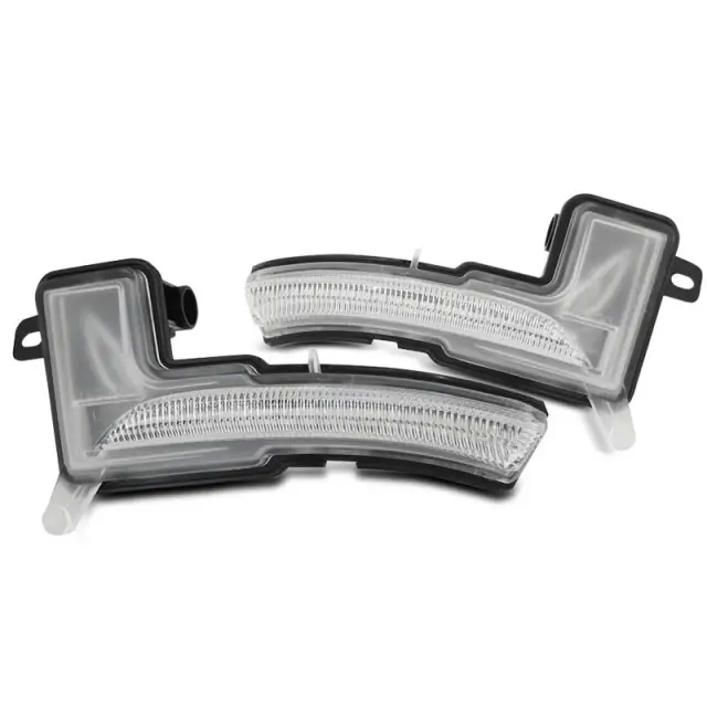 Direction Latérale Miroir LED Blanc SEQ pour Renault Clio IV 16-19 Offre Spéciale