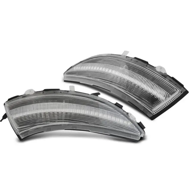 Direction Latérale Miroir LED Blanc pour Renault Clio IV 12-16 Vente Directe