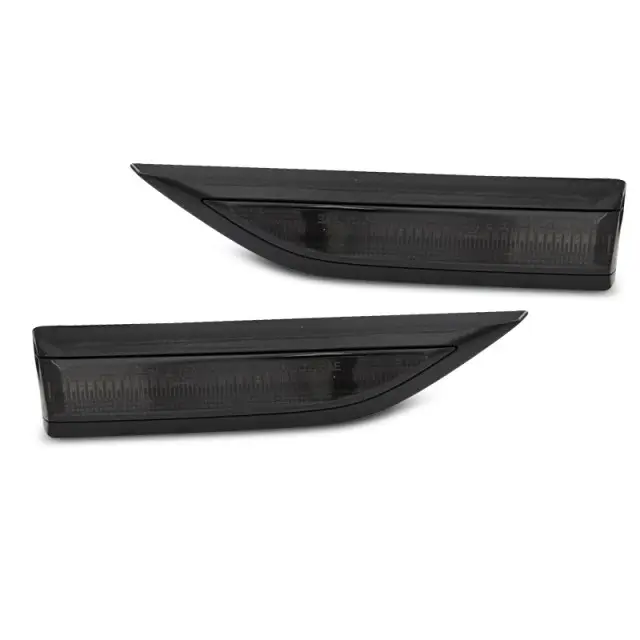 Remise Direction Latérale Fumée Noire LED SEQ pour VW T6 2015-2019