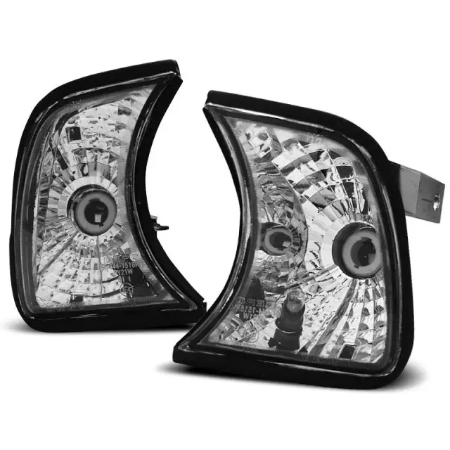 Direction Avant Chrome pour BMW E34 1988-1995 Nouvel Arrivage