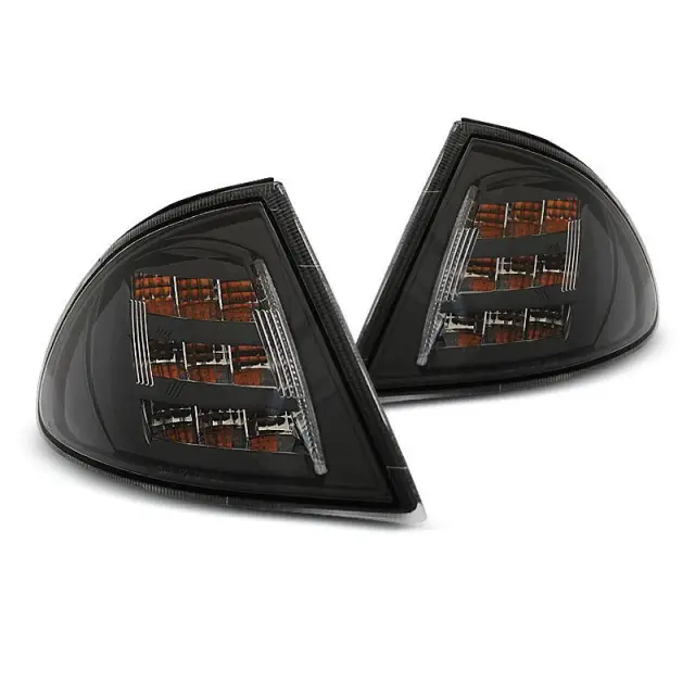 Direction Avant LED Noir pour BMW E46 05.98-08.01 Livraison Gratuite