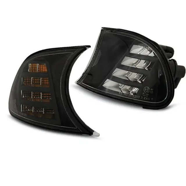 Direction Avant Noire LED pour BMW E46 1999-2001 C/C Top Vente