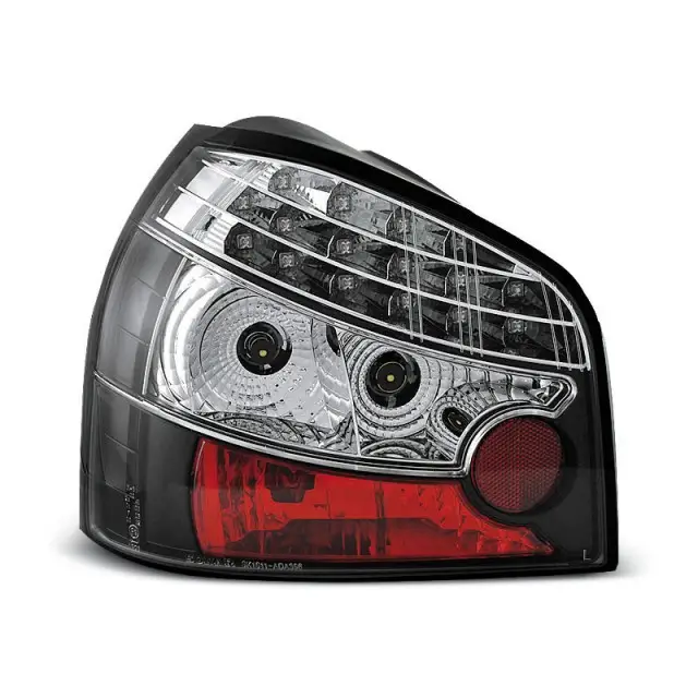 Satisfait Ou Remboursé Feux Arrière À LED Noirs Pour Audi A3 1996-2000