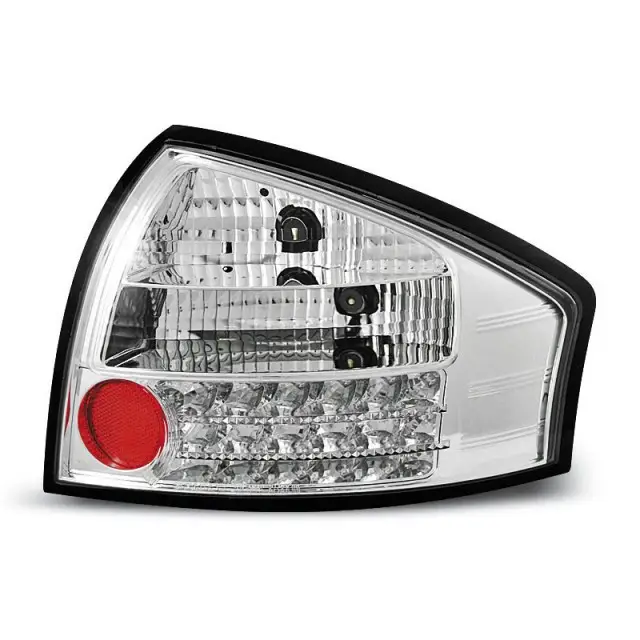 Achetez Aujourd’hui Feux Arrière LED Chromés pour Audi A6 1997-2004