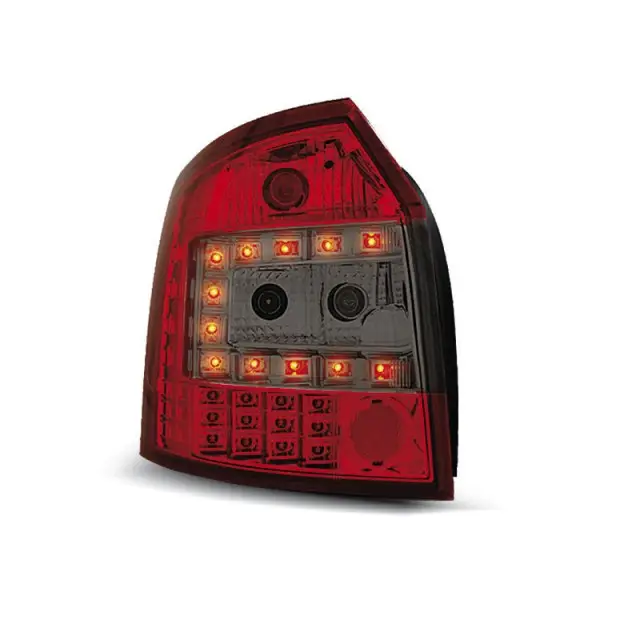 Dernière Chance Feux Arrière LED Fumé Rouge pour Audi A4 2000-2004 Avant