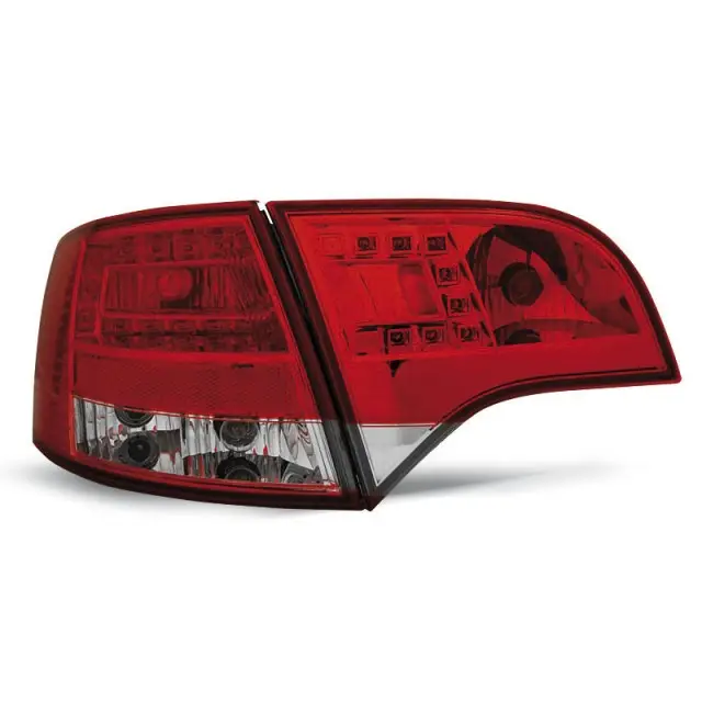 Populaire Feux Arrière LED Rouge Blanc pour Audi A4 B7 2004-2008 Avant