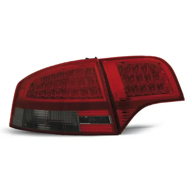 Promotion Saisonnière Feux Arrière LED Fumé Rouge pour Audi A4 B7 2004-2007 Sedan