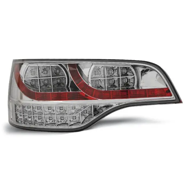 Meilleur Choix Feux Arrière LED Chromés pour Audi Q7 2006-2009