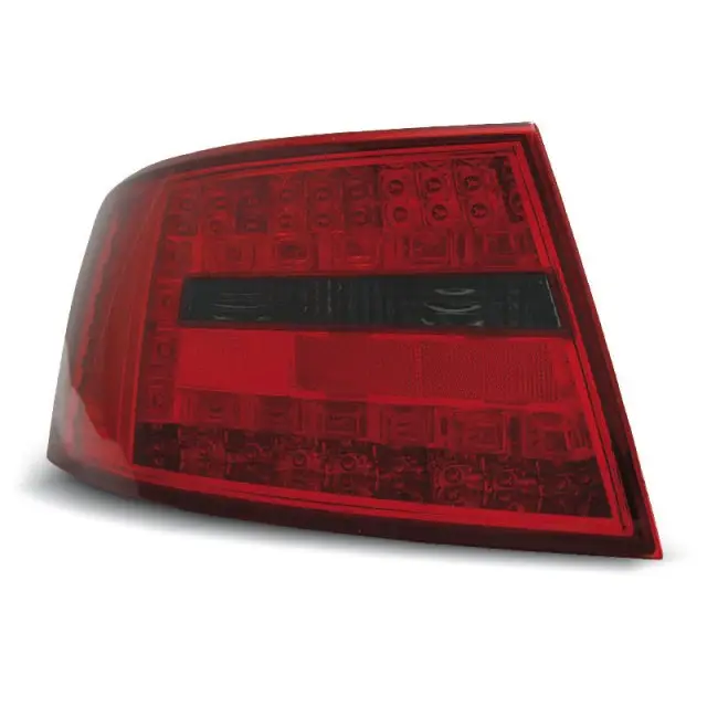 Solde Feux Arrière LED Fumé Rouge pour Audi A6 C6 Sedan 2004-2008
