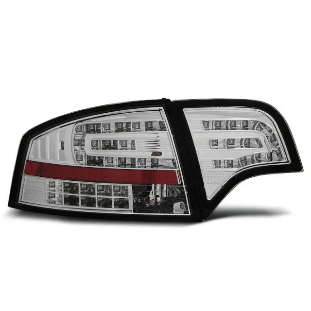 Feux Arrière LED Chromés pour Audi A4 B7 2004-2008 Sedan Seulement Aujourd’hui