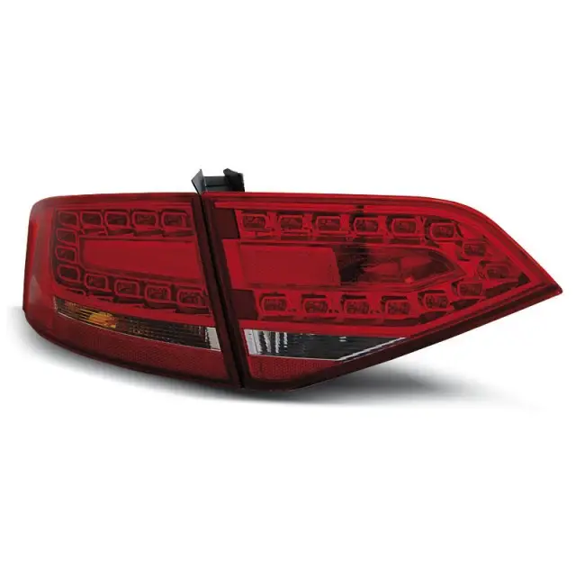 Commander Vite Feux Arrière À LED Rouge Blanc pour Audi A4 B8 2008-2011 Sedan