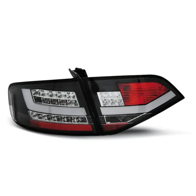 Feux Arrière LED Noirs pour Audi A4 B8 2008-2011 Sedan Meilleur Choix