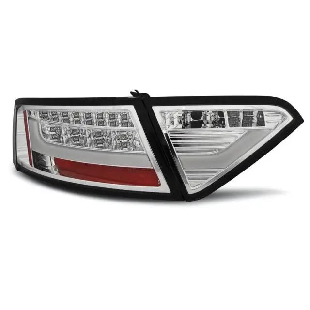 Feux Arrière Led Chromés pour Audi A5 2007-2011 Dernière Chance