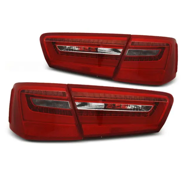Vente Flash Feux Arrière LED Rouge Blanc pour Audi A6 C7 2011-2014