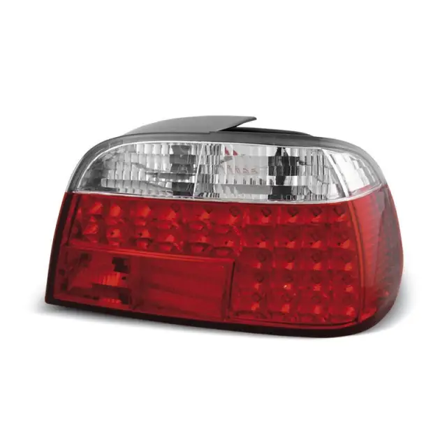 Feux Arrière LED Rouge Blanc pour BMW E38 1994-2001 Retour Gratuit