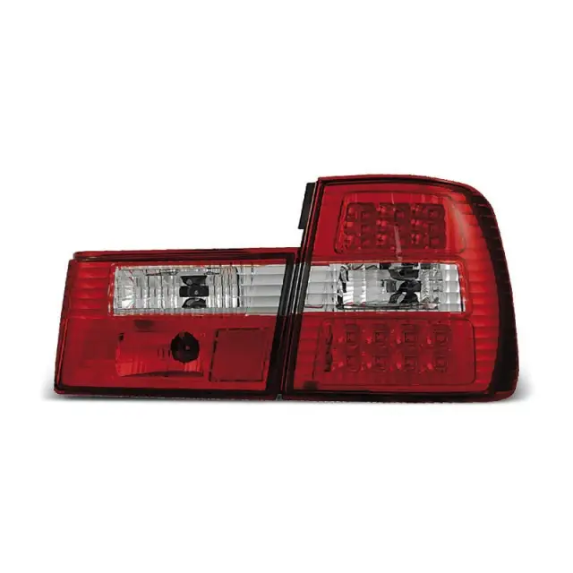 Feux Arrière LED Rouge Blanc pour BMW E34 Sedan 02.88-12.95 Promotion Saisonnière