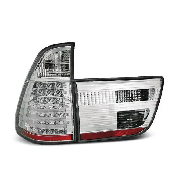Quantité Limitée Feux Arrière À LED Chromés pour BMW X5 E53 09.99-10.03