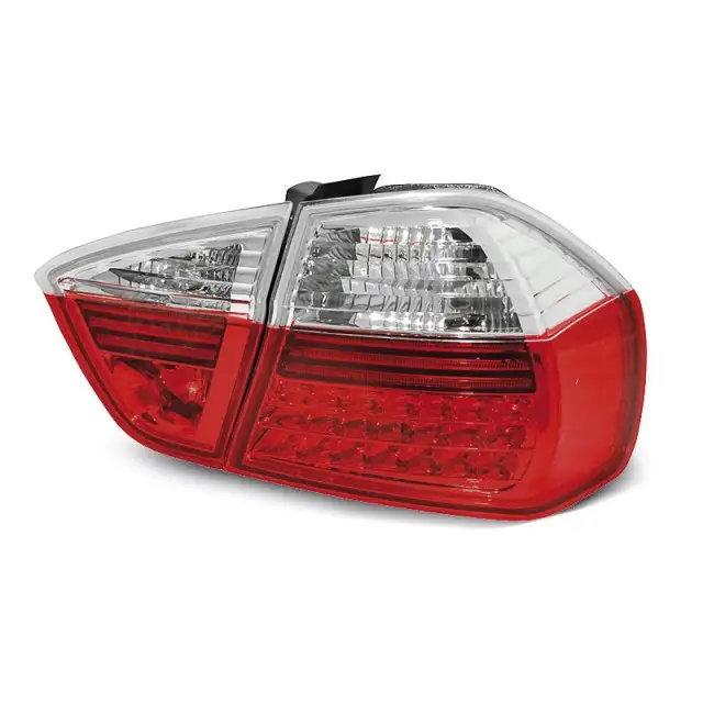 Feux Arrière LED Rouge Blanc pour BMW E90 2003-2008 Certifié