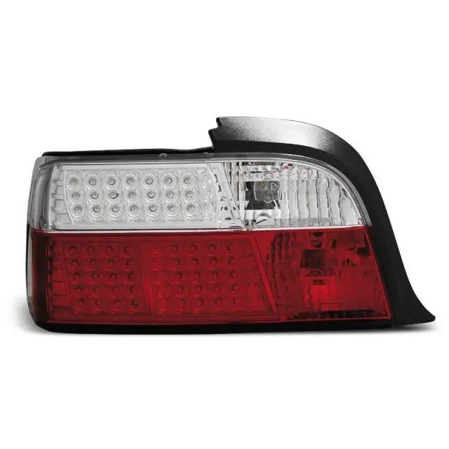 Feux Arrière LED Rouge Blanc pour BMW E36 Coupe 12.90-08.99 Livraison Gratuite