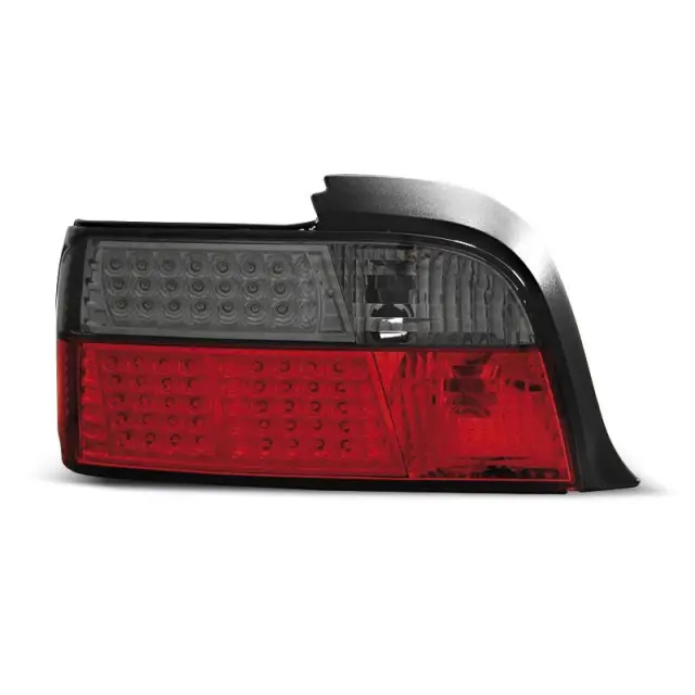 Feux Arrière LED Fumé Rouge pour BMW E36 Coupe 12.90-08.99 Dernier Modèle