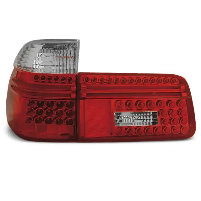 Feux Arrière LED Rouge Blanc pour BMW E39 Touring 97-08.00 Livraison Gratuite