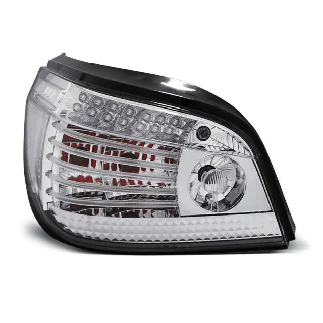 Feux Arrière LED Chromés pour BMW E60 2007-2009 Prix Promo