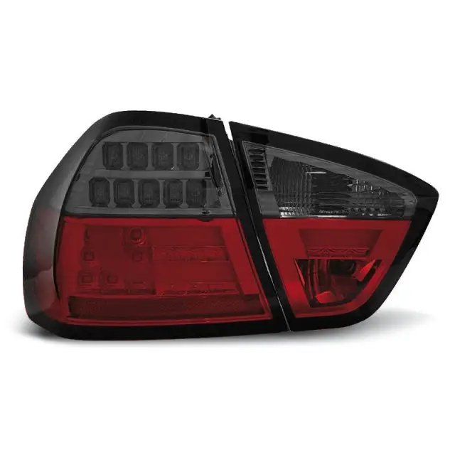 Feux Arrière LED Fumés Rouges pour BMW E90 2003-2008 Livraison Gratuite