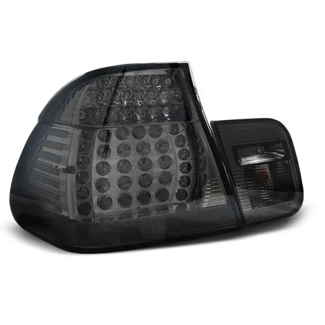Feux Arrière LED Fumés pour BMW E46 Sedan 01.09-05.03 Marque