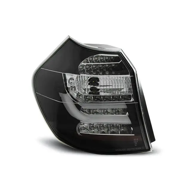 Feux Arrière À Del Noirs Pour BMW E87 2004-2008 Satisfait Ou Remboursé
