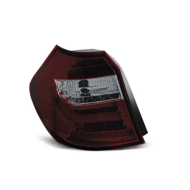 Certifié Feux Arrière LED Fumé Rouge pour BMW E87/E81 2007-2011 LCI