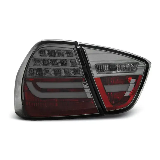 Feux Arrière À Barre Led Fumée pour BMW E90 2003-2008 Produit De Marque
