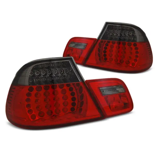 Feux Arrière Led Fumé Rouge pour BMW E46 2004-2006 Coupe Prix Choc