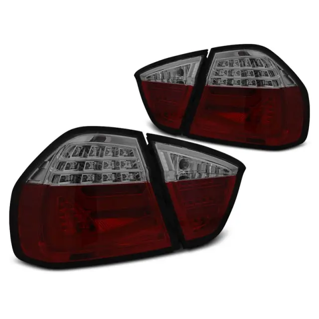 Expédié Aujourd’hui Feux Arrière À Barre Led Fumé Rouge Pour BMW E90 2003-2008