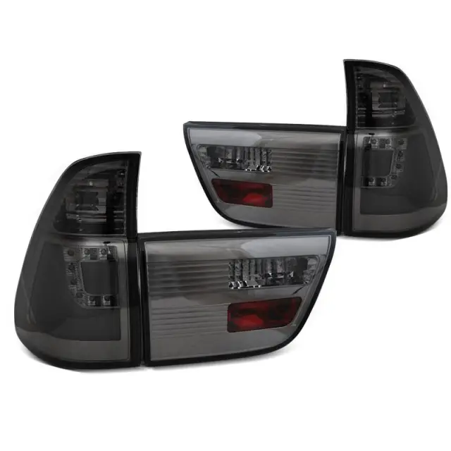 Livraison Gratuite Feux Arrière LED Fumée pour BMW X5 E53 1999-2003