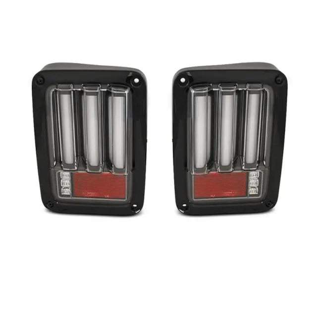 Barre Led Noire Avant pour Chrysler Jeep Wrangler JK 2007-2018 Certifié