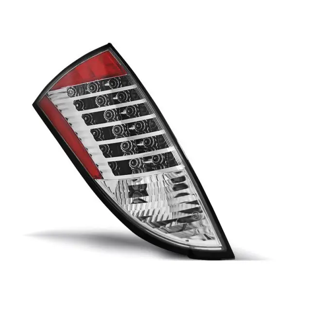 Phares LED Chrome Avant pour Ford Focus 1 HB 98-04 Offre Du Jour