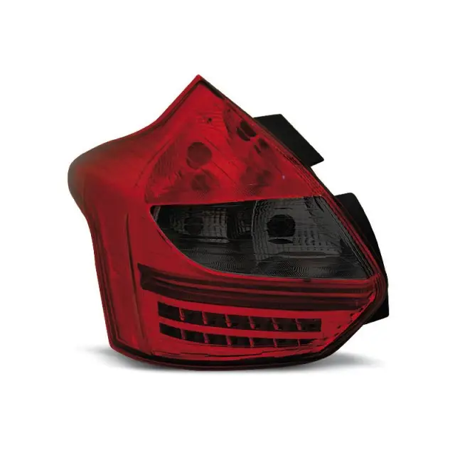 Feux Arrière Fumés Rouges pour Ford Focus 3 2011-2014 Hatchback Commander Vite