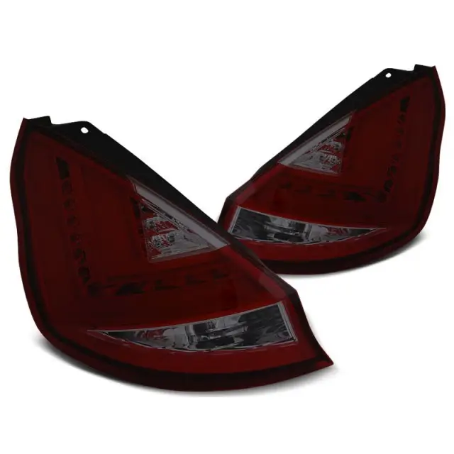 Super Prix Barre Led Fumée Rouge Arrière Pour Ford Fiesta MK7 12-16 HB