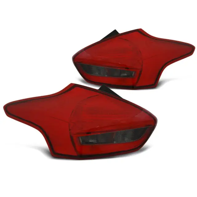 Feux Arrière Fumés Rouges pour Ford Focus 3 2015-2018 Hatchback Super Prix