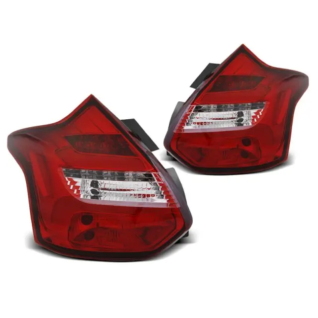 Produit De Marque Barre LED Rouge Blanc Ind. Seq. pour Ford Focus 3 2011-2014 Hatchback