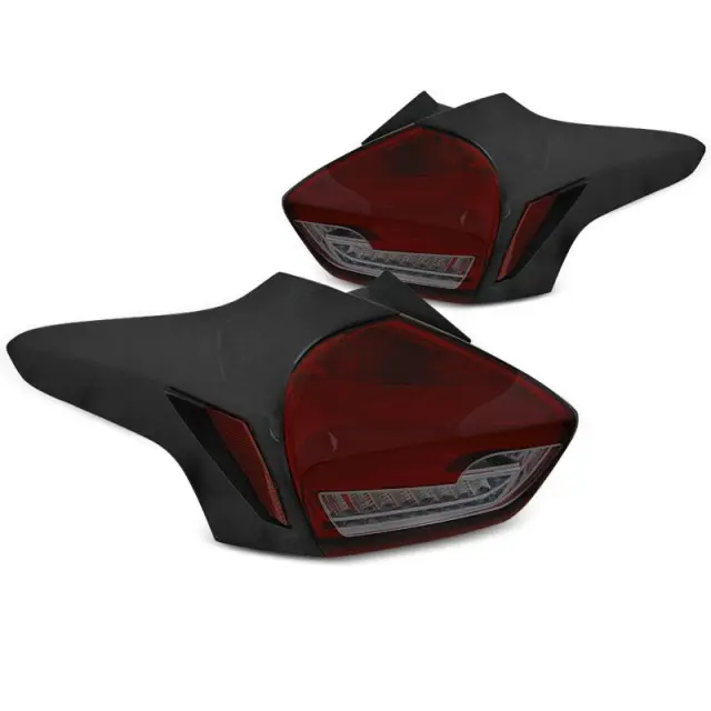 Populaire Feux Arrière Fumés Rouges LED pour Ford Focus 3 2015-2018 Hatchback