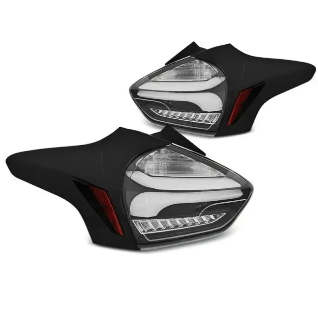 Séquence LED Noir pour Ford Focus 3 2015-2018 Hatchback Prix Choc