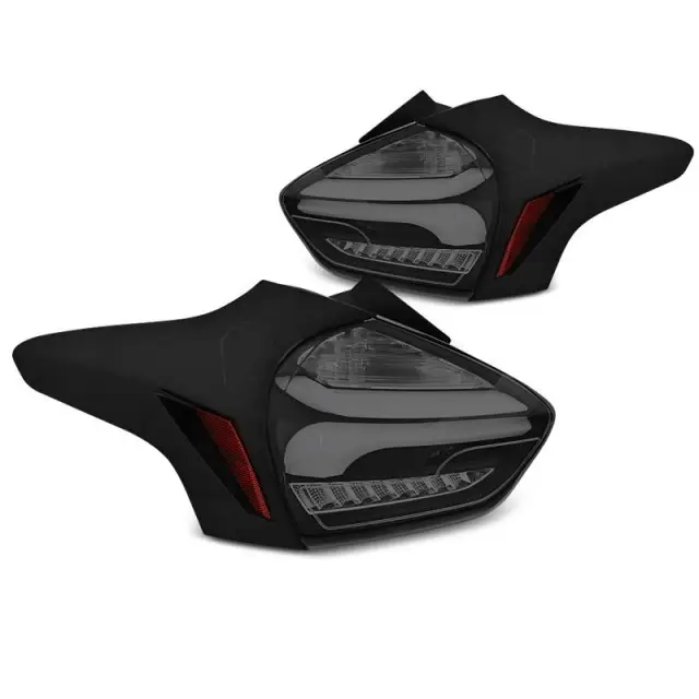 Feux Arrière Fumés pour Ford Focus 3 2015-2018 Hatchback Offre Exclusive