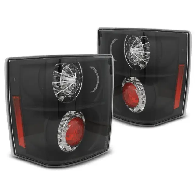 Feux Arrière LED Noir pour Land Rover Range Rover III 2002-2012 Pas Cher