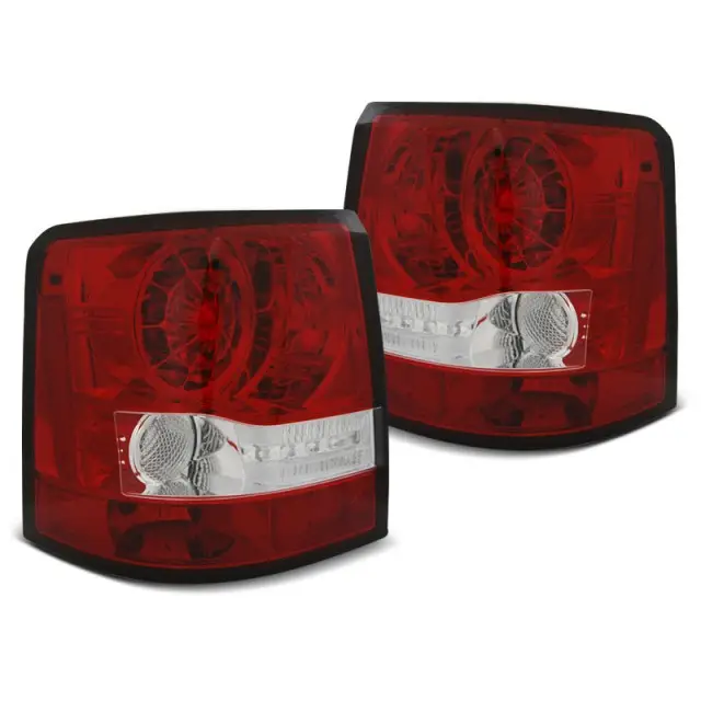 Feu Arrière LED Rouge Blanc pour Land Rover Range Rover Sport 05-09 Produit De Marque